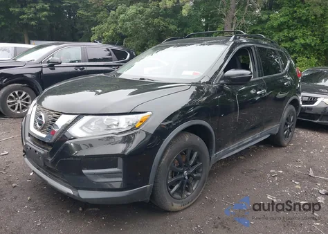 2017 Nissan Rogue Sv из США, поврежденный, VIN 5N1AT2MV8HC824587